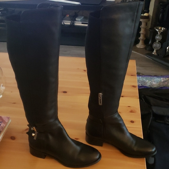 Ivanka Trump Black Over the Knee Boots - Picture 1 of 6